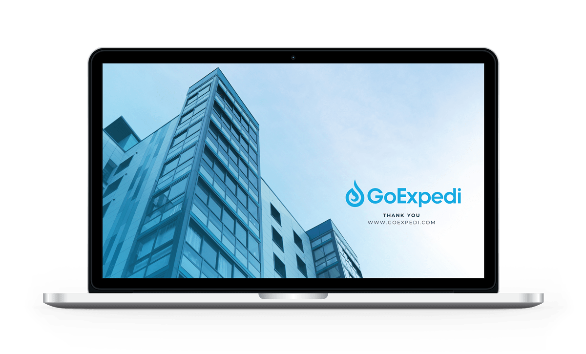 velvetmade GoExpedi corporate powerpoint presentation mockup